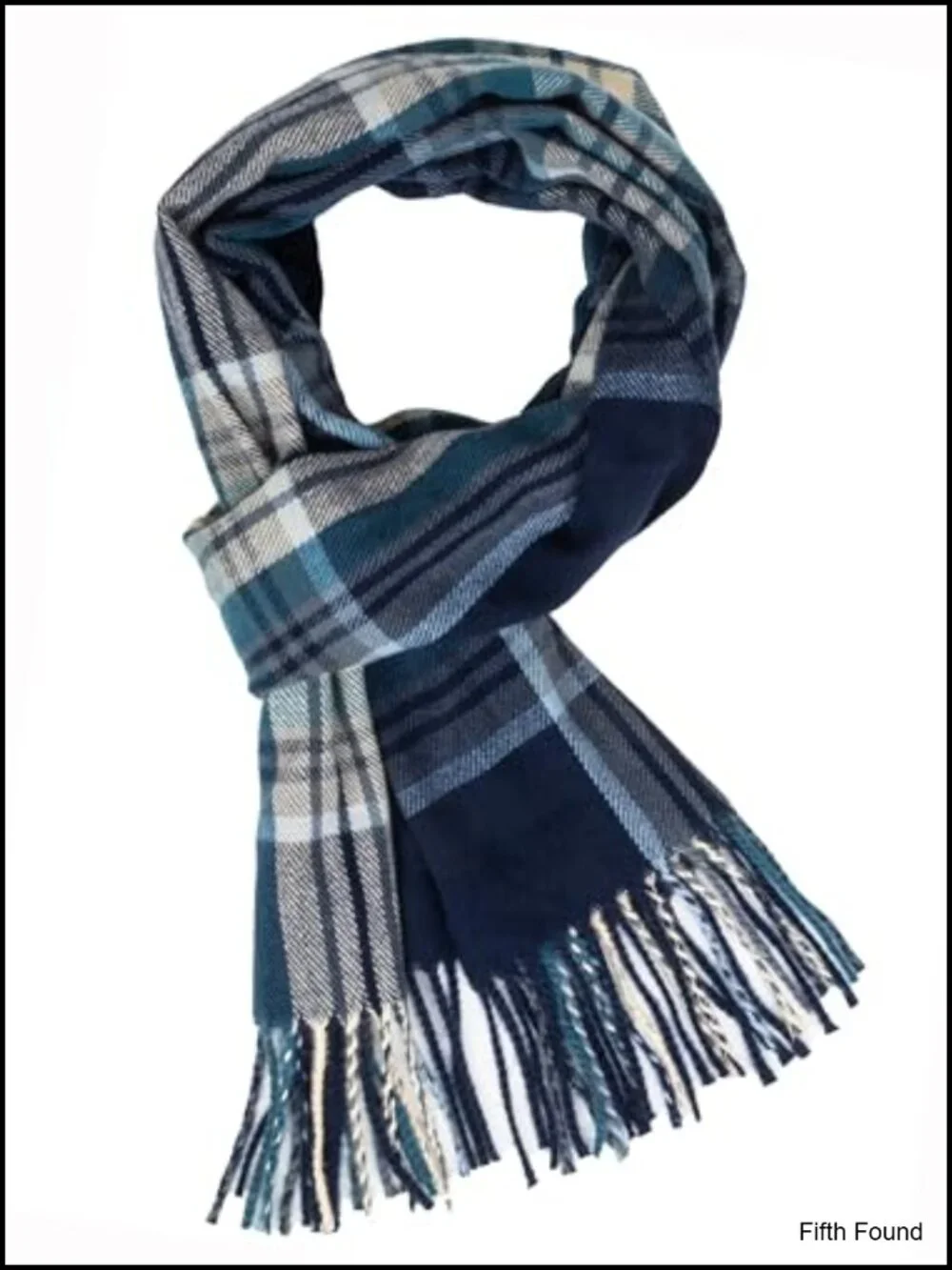 Unisex Classic Tartan Plaid Winter Scarf Warm Soft Wrap Tassel Shawl